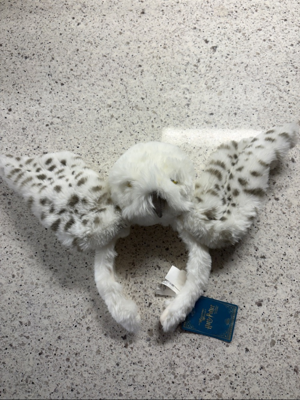Universal Studios Wizarding World of Harry Potter White Snowy Owl Ear Headband